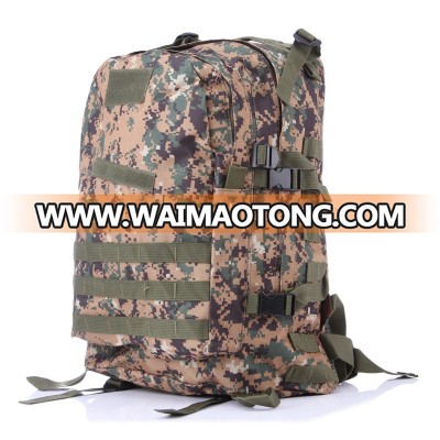 Outdoor Unisex 3D Military Tactical Backpack Large Capacity Camouflage Bag Molle System Waterproof Fabric Camping Hiking